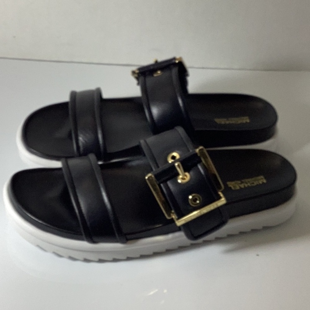 Michael Michael Kors Women's Colby Slide Sandals - Picture 7 of 13